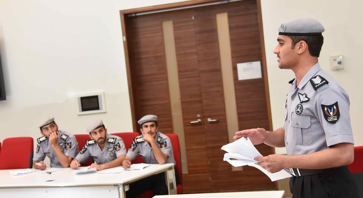 A debate tournament for Police College students