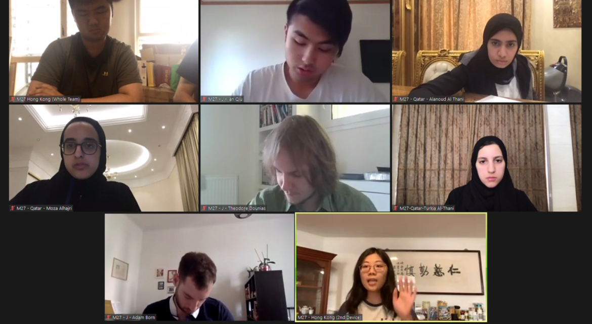 Qatar’s young debaters put their skills to the test in online global championship